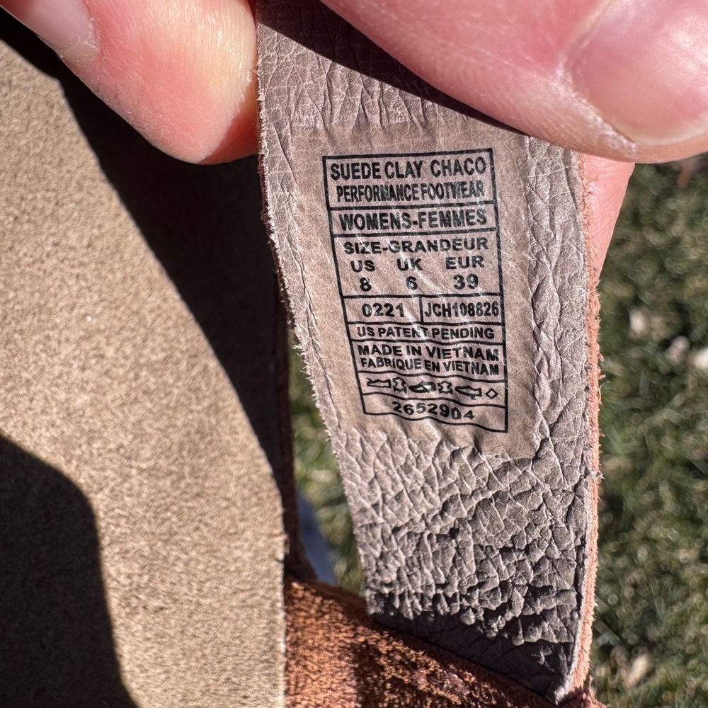 Chaco Wayfarer in Suede Clay - Picture 6 of 7